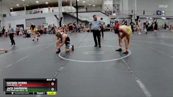 190 lbs Round 3 (8 Team) - Hayden Myers, Cavalier WC vs Jack Davidson, New England Gold