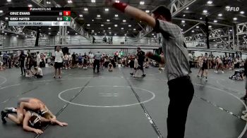 88 lbs Semis (4 Team) - Cruz Evans, Kardiac Kidz vs Gino Hayes, Revival Jokers