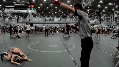 88 lbs Semis (4 Team) - Cruz Evans, Kardiac Kidz vs Gino Hayes, Revival Jokers