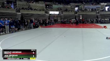 115 lbs 5th Place Match - Jack Grygelko, Centennial vs Bentley Ascheman, Benson