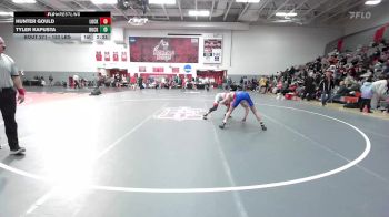 133 lbs Consi Of 8 #2 - Hunter Gould, Lock Haven - Unatt vs Tyler Kapusta, Bucknell - Unatt