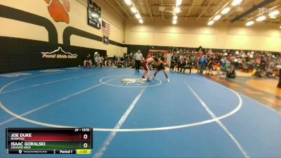 157D Round 2 - Joe Duke, Riverton vs Isaac Goralski, Jackson Hole