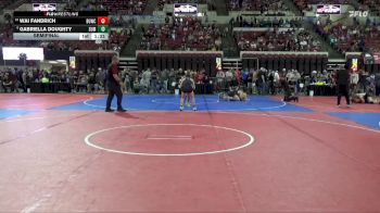 102 lbs Semifinal - Gabriella Doughty, Gladiator Wrestling Academy vs Wai Fandrich, Darkhorse Wrestling Club