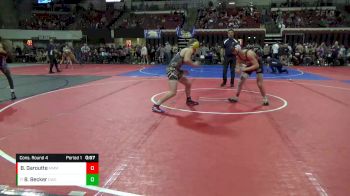 144 lbs Cons. Round 4 - Bryce Becker, Circle Wrestling Club vs Brady Garoutte, Moorcroft Mat Masters Wrestlin