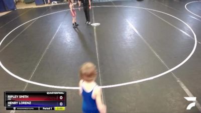 63 lbs Quarterfinal - Ripley Smith, MN vs Henry Lorenz, WI