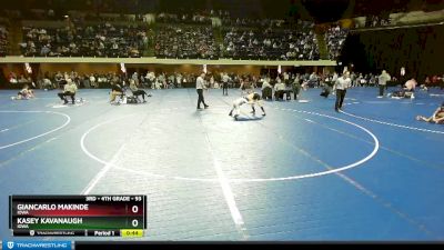 93 lbs Semifinal - Kasey Kavanaugh, Iowa vs Giancarlo Makinde, Iowa