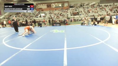 65 kg Cons. Rd Of 32 - Izzy Giza, Burg Training Center vs Madelyn McLaughlin, Columbia University
