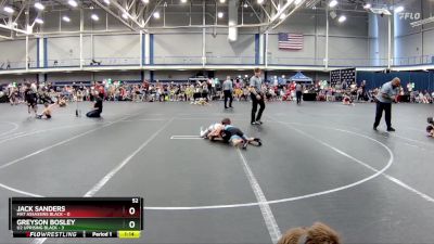 52 lbs Round 1 (4 Team) - Jack Sanders, Mat Assassins Black vs Greyson Bosley, U2 Uprising Black