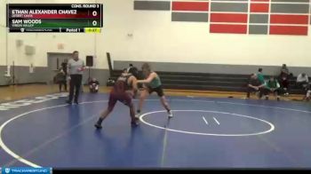 132 lbs Cons. Round 3 - Sam Woods, Virgin Valley vs Ethan Alexander Chavez, Desert Oasis