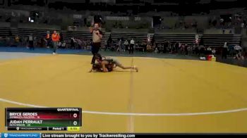 84 lbs Quarterfinals (8 Team) - Judah Perrault, Hutchinson vs Bryce Gerdes, Zumbrota-Mazeppa