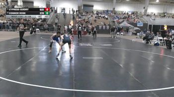 A 138 lbs Cons. Round 1 - Connor Rose, Seymour High School vs Cypress Guidry, Martin Luther King High School