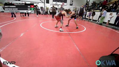 88-92 lbs Consolation - Kacy Purmal, Tiger Trained Wrestling vs Greyson Dixon, Tiger Trained Wrestling