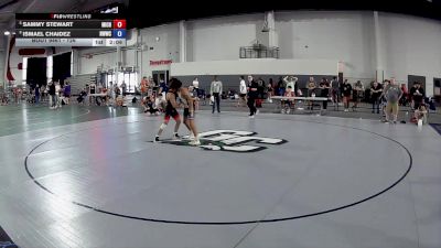 126 lbs Cons. Round 5 - Sammy Stewart, Michigan vs Ismael Chaidez, New Wave Wrestling Club