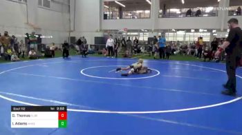 Consolation - Davin Thomas, Elder / GGB vs Isa Adams, Wheeling W.C.