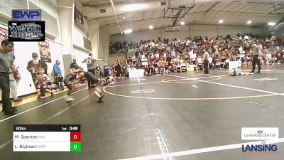 60 lbs Final - Maverick Spencer, Keystone Wrestling Club vs Legend Bigheart, Sperry Wrestling Club