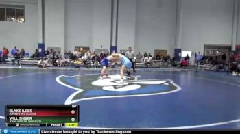 197 lbs Cons. Round 1 - Will Shiber, Johns Hopkins University vs Blake Ilges, Alfred State College