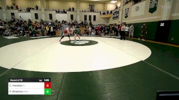 150 lbs Round Of 16 - Camden Hawkes, Silver Lake vs Paul Sheehan, Marshfield