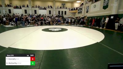 144 lbs Round Of 16 - Timothy Donnelly, Whitman-Hanson vs Kyle McCarthy, Mt. Hope