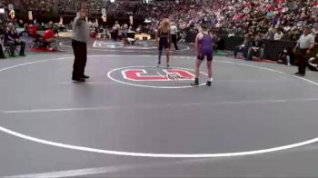 132 lbs Quarterfinal - Brady Collins, Wray vs Silvano Alejandro, Olathe