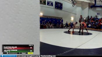 140 lbs Round 1 (4 Team) - Clayton Miller, Columbus East vs Wilson Connor, Carmel