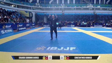 Constantinos Nomikos vs Eduardo Sobrinho Barros 2026 CBJJ Brazilian Jiu-Jitsu Championship No-Gi
