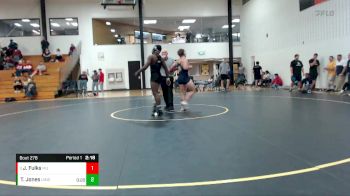 165 lbs Cons. Semi - Jordan Fulks, Marian University (IN) vs Tyler Jones, Indianapolis