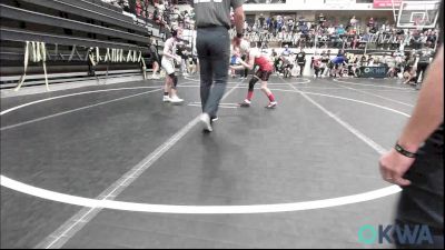 58 lbs Consi Of 8 #2 - Beau Bloyed, Carl Albert vs Hux Smith, Little Axe Takedown Club