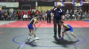 54 lbs Cons. Round 3 - Cooper Mikkelson, Shepherd vs Dalton Dawes, Butte Wrestling Club