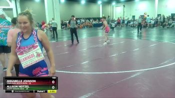 140 lbs Round 3 (8 Team) - Annabelle Johnson, Team Iowa Beach Bums vs Allison Neitzel, South Dakota Heat