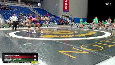 140 lbs Semis & 3rd Wb (16 Team) - Lizmaily Martinez, Greenbrier vs Jo`Haylee Davis, Jordan