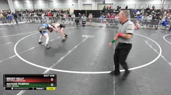 150 lbs Semifinal - Nathan Murphy, West Virginia vs Brody Kelly, Izzy Style Wrestling