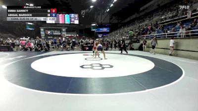 125 lbs Cons. Sub-rd Of 32 - Emma Garrett, CA vs Abigail Mardock, OR