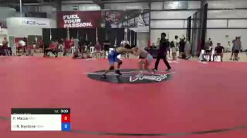 61 kg Round Of 64 - Franco Mazza, MontCo Wrestling Club vs Nicholas Nardone, Pennsylvania RTC