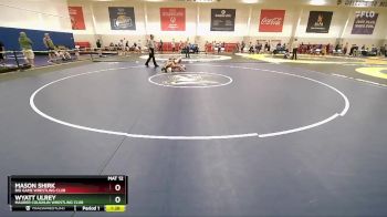 114 lbs Cons. Round 1 - Mason Shirk, Big Game Wrestling Club vs Wyatt Ulrey, Maurer Coughlin Wrestling Club