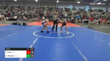 120 lbs Prelims - Logan Pugh, Team Utah Arches vs Angelo Messina, Triumph Maize
