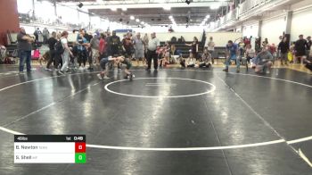 46 lbs Consi Of 4 - Brooks Newton, Teknique Wrestling vs Samuel Shell, Morris Fitness