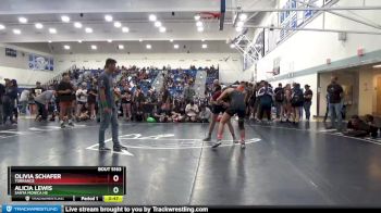 137 lbs Cons. Round 2 - Alicia Lewis, Santa Monica Hs vs Olivia Schafer, Torrance