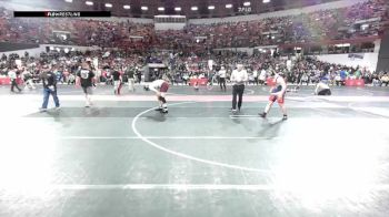 210 lbs Champ. Round 1 - Jaxsin Crager, De Soto Wrestling vs Ian Powell, Reedsburg Youth Wrestling Club
