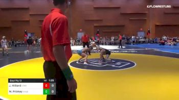 106 lbs Final - Josh Hilliard, Lebanon County Mat Club vs Mason Prinkey, Team Nauman Black