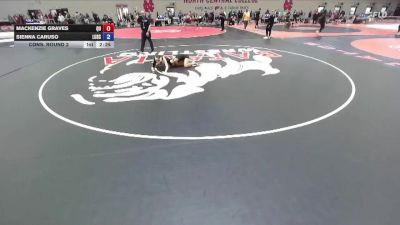 103 A Cons. Round 2 - Mackenzie Graves, Quincy vs Sienna Caruso, Lindenwood University