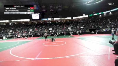 75 lbs Champ. Round 2 - Masyn Mitchell, KAWA vs Ben Steiner, TBG1