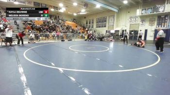 145 lbs Semifinal - Melissa Moreno, Paloma Valley vs Kayla Selvidge, Lakewood