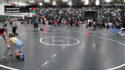 138 lbs Quarterfinal - Jaxon Waterer, Silver Lake vs Dylan Phillips, Mighty Minions