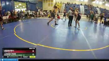 195 lbs Round 7 (8 Team) - Landen Moss, Roundtree Wrestling Academy vs Jadon Bell, Team Clay