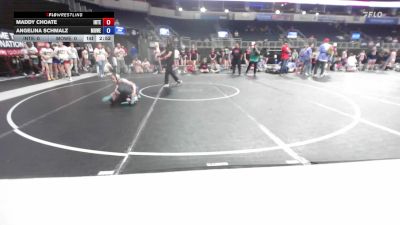90 lbs Rr Rnd 2 - Maddy Choate, Intensity vs Angelina Schmalz, MoWest Fire Dragons