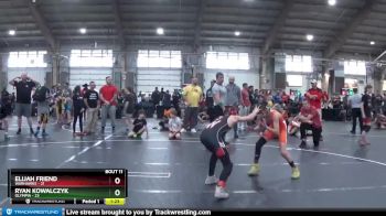 88 lbs Round 4 (6 Team) - Ryan Kowalczyk, Olympia vs Elijah Friend, Warhawks