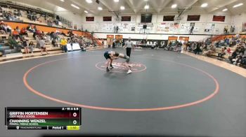 91 A & B Semifinal - Channing Wenzel, Powell Middle School vs Griffin Mortensen, Cody Middle School