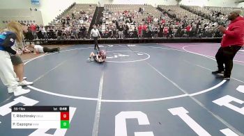 55-T lbs Semifinal - Tyler Ribchinsky, Delsea vs Peter Capogna, Vougar's Honors Wrestling