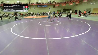 125 lbs Cons. Round 1 - Matt Nguyen, Elmhurst University vs Dylan McGrew, Illinois Wesleyan