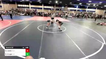 101 lbs Round Of 32 - Stella Lopez, Pounders WC vs Sloane Kruger, Mat Demon WC